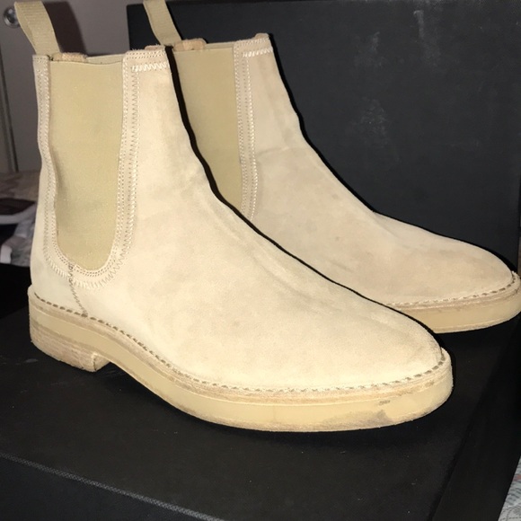 yeezy season chelsea boots